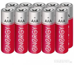 Батарейка солевая ENERGY R03/10S (AAА) 104971