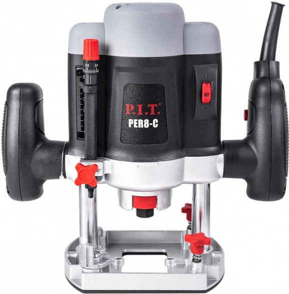 Фрезер P.I.T. Фрезер погружной электрич. PER8-C МАСТЕР (1400Вт, 16000-30000об/мин, ход 55мм, цанги 6/8мм) P.I.T. Фрезер погружной электрич. PER8-C МАСТЕР (1400Вт, 16000-30000об/мин, ход 55мм, цанги 6/8мм)
