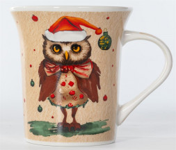 Кружка OLAFF 246-08005 ЧУДЕСНОГО ПРАЗДНИКА, 310мл 56942