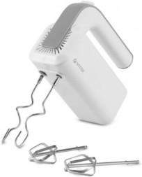 VITEK Миксер ручной VT-1420 400Вт белый/серебристый