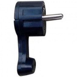 патроны и переходники ECOLA AEPL1BEAY BASE Вилка угловая плоская 16А