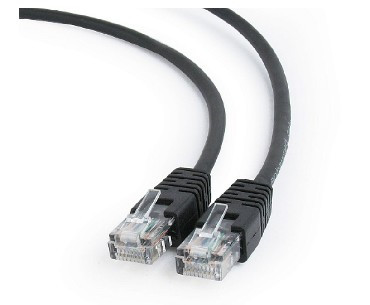 Патч-корд GEMBIRD/Cablexpert (14742) PP12-3M/BK
