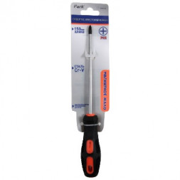 отвертка PARK OTV017DK отвертка крестообразная PH2 х150мм, двухкомпонентная рукоятка (356017)