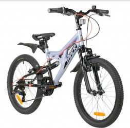 Велосипед NOVATRACK 20SH6V.RACER.GR6 серый 178711 NOVATRACK 20SH6V.RACER.GR6 серый 178711