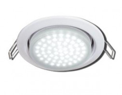 Светильник ECOLA Light GX53 TW5V42ELC H4 с лампой GX53 4,2W 4200К Белый матовое стекло 38х106 (5)