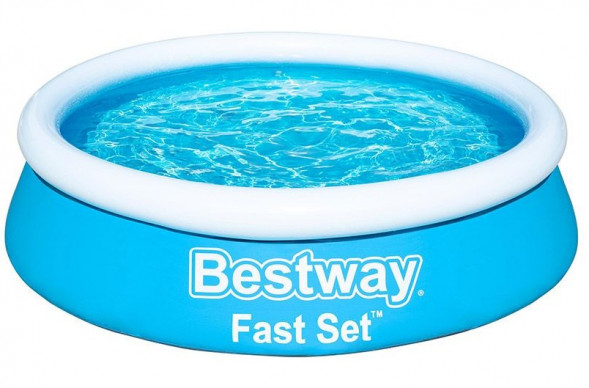 Бассейн BESTWAY 57392 (006186) Бассейн с надувным бортом 183х51см