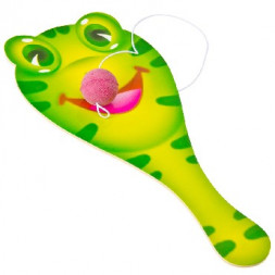 Ракетка с мячом SILAPRO Ракетка с мячом на резинке 25,5х12х0,2см, пластик 134-101