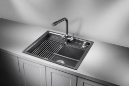 Мойка кухонная GRANULA KS-6003 ЧЁРНЫЙ кварц