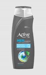 Шампунь мужской ACTIVE Шампунь мужской против перхоти CARE &amp; BEAUTY. С климбазолом и ментолом, 350 мл (512102057)
