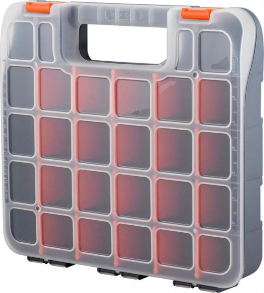 Органайзер BLOCKER BR383510026 Expert 13&#039;&#039; для мелочей, серо-свинцовый/оранжевый