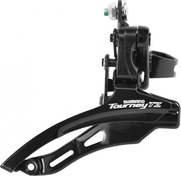 Аксессуары для велосипедов SHIMANO Переключатель передний SHIMANO Tourney TZ, FD-TZ500DS6 31,8мм,42T, CL:47.5мм,ниж. тяга AFDTZ500DS6 H000017484