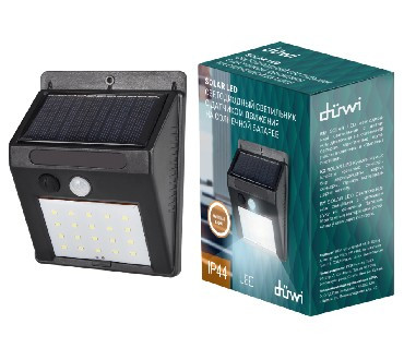 Садовый светильник на солнечной батарее DUWI 24297 0 Solar LED, IP44