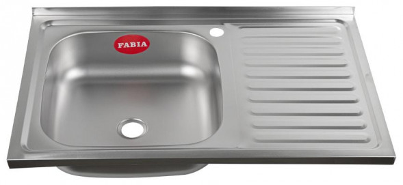 Мойка накладная FABIA м00005 Мойка 50 х 80 см левая