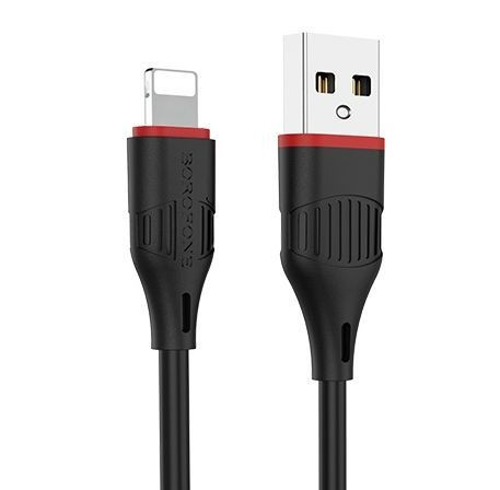 Кабель 8 Pin BOROFONE (6957531099437) BX17 Enjoy USB- 8 Pin 2A 1.0m черный