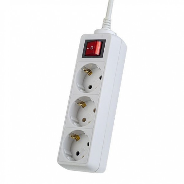 Удлинитель PERFEO (PF_A4677) &quot;POWERMATE&quot; - 3 роз - 1,8м - белый