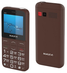Телефон мобильный MAXVI B231 Brown