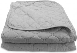 Покрывало ND HOME 307974 Покрывало ND HOME ультрастеп, серый, 100% полиэстер 180*200 см