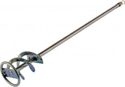 DENZEL Миксер для красок и штукатурных смесей, 60 х 400 мм, оцинкованный, хвостовик SDS Plus