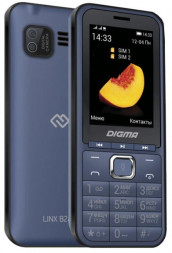 Телефон мобильный DIGMA Linx B241 32Mb Dark Blue (LT2073PM)