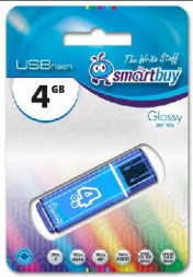USB флеш SMARTBUY (SB4GBGS-B) 4GB GLOSSY SERIES BLUE
