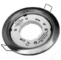 Светильник ECOLA FS53H4ECB GX53 H4 сатин-хром