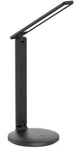 светильник ULTRAFLASH (15173) UF-812 C02 черный (Led, светильник настольный, 7Вт, 4500К, 3 ур.яркости, кожа)