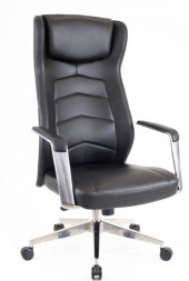 Кресло для руководителя EVERPROF Parlament Кожа Черный