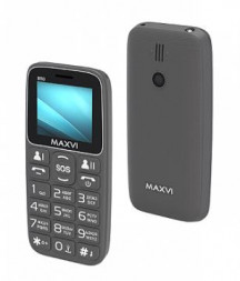 Телефон мобильный MAXVI B110 Grey