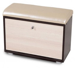 Обувница БИТЕЛ МС-1 Венге/Ясень/Бежевый С-101 (2 кор)