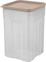 SUGAR&amp;SPICE SE225510005 Honey 0,75 л квадратная латте для сыпучих продуктов