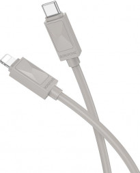 Кабель BOROFONE (6941991114861) BX109 2.4A PD 27W Type-C Lightning 8-pin 1 m серый