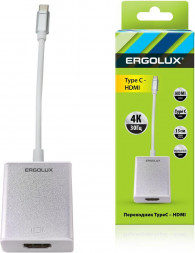 Переходник ERGOLUX (15300) ELX-VA01-Type C