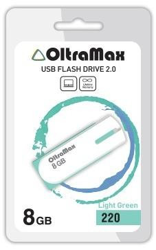 USB флэш-накопитель OLTRAMAX OM-8GB-220-св.зеленый