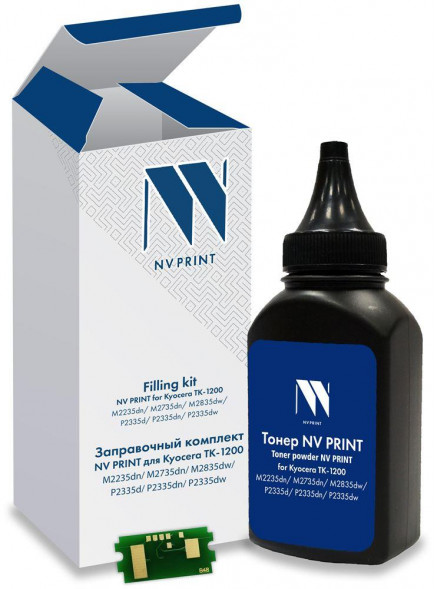 Комплект заправочный NV PRINT NV-ZKTK-1200 черный (C7643)