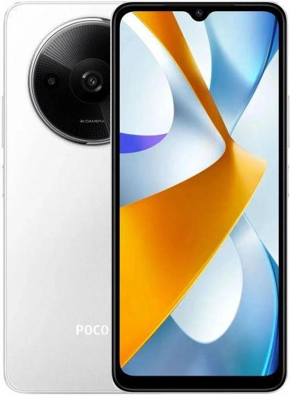 Смартфон XIAOMI Poco C61 4/128Gb White (60837)