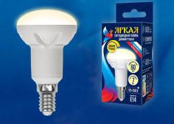 Лампочки светодиодные UNIEL (UL-00004710) LED-R50 7W/3000K/E14/FR/DIM PLP01WH