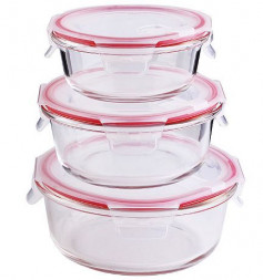 Набор контейнеров LORAINE 31041 400/650/950 мл LR (х4)