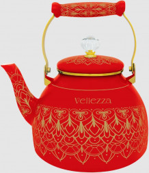 Чайник эмалированный VELLEZZA VZ-8004RD