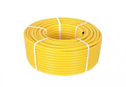 Шланг садовый ТЕХПРОМ Шланг садовый Ш-1225 Техпром, жёлтый, армированный, ПВХ, 1/2&quot;x25 м/1 шт. 19862