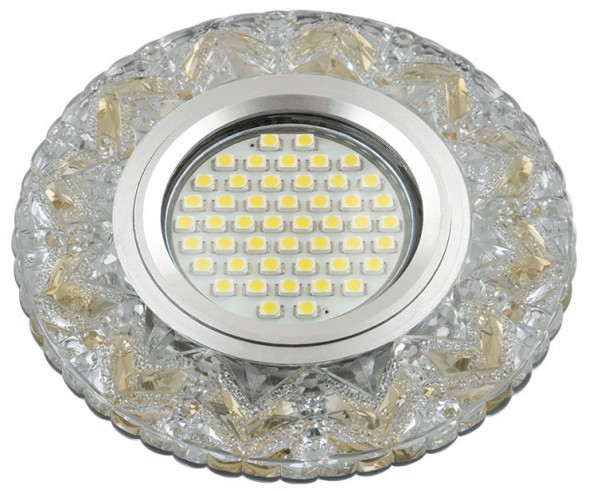 ЭЛЕКТРИКА FAMETTO (UL-00003894) DLS-L146 GU5.3 GLASSY/GOLD