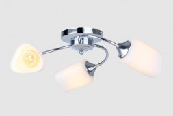 СВЕТИЛЬНИКИ ПОТОЛОЧНЫЕ, ЛЮСТРЫ RITTER 52527 1 Anzio 3хЕ14