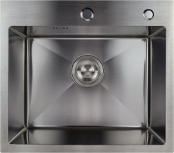 Мойка GOLDEN FOX 18647 Мойка премиум нерж.сталь 3мм 600*500 Сатин с сифоном