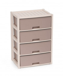 Комод АЛЬТЕРНАТИВА М8759 Колорит 4-х секцион. широкий (бежевый)