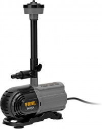 Фонтанный насос DENZEL Насос фонтанный FNP3124, 31 Вт, подъем 2,4 м, 1500 л/ч, колокольчик/2 каскада/гейзер 99031