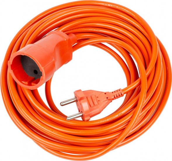 Силовой удлинитель UNIEL YX10-101 /UCK-1N/2x1,00/10M/O ORANGE