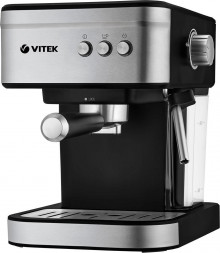 Кофеварка VITEK VT-8468 черный/стальной