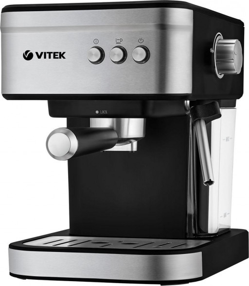 Кофеварка VITEK VT-8468 черный/стальной