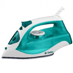 Утюг DELTA DL-756 белый с зеленым