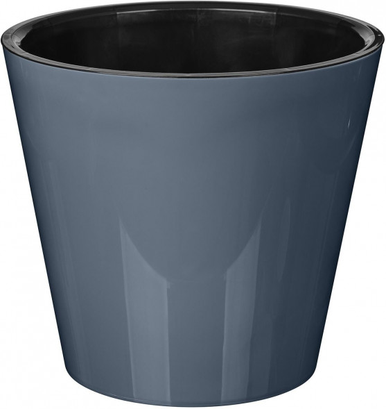 Горшок цветочный HOMVER Rosemary D200мм, 4л с дренажной вставкой (серый) 221600135/01 HOMVER Rosemary D200мм, 4л с дренажной вставкой (серый) 221600135/01