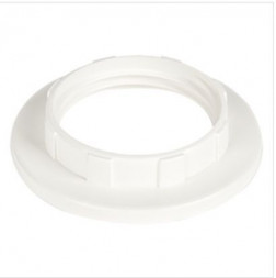патроны и переходники ECOLA RB4SPWPAY BASE Кольцо дополнительное к патрону E14 Белый (1 из уп. по 10)